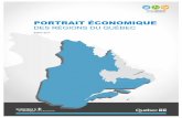 Portrait économiques des régions du Québec 2017 · Graphique 18 Répartition des établissements, par grands secteurs d’activité, selon les blocs régionaux, 2016..... 39 Graphique