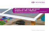 Pour un plus grand espace de séjour - plexiglas-shop.com · de matériau de toiture (en pratique, la protection UV offerte par un toit en plaques PLEXIGLAS® est comparable à celle