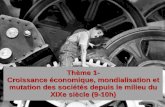 Croissance et mondialisation version Héron · 2013-02-11 · B.0 Croissance extensive, ... « µµPar économie-monde¶¶, Braudel n¶entend pas l¶économie mondiale, ... 1923.