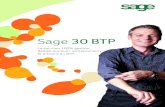 Sage 30 BTP - infologik56.com · Sage Paie est une solution simple et adaptée aux besoins des entreprises du BTP ; elle assure les fonctions essentielles de la paie dans le respect