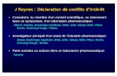 J Reynes : Déclaration de conflits d’intérêt · le meilleur …de l’IAS 2009 Efficacité du raltégravir sans IP associé chez des patients lourdement prétraités (1) •