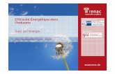 Efficacité Énergétique dans En coopération avec: l ...€™énergie.pdf · Etat des lieux dans les entreprises Souvent, seuls quelques compteurs sont disponibles pour des ...