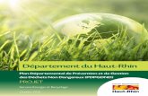 Département du Haut-Rhin · Département du Haut-Rhin Plan Départemental de Prévention et de Gestion des Déchets Non Dangereux (PDPGDND) PROJET Service Énergie et Recyclage