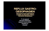 REFLUX GASTRO- OESOPHAGIEN - sofop.org duoden… · Hémorragie digestive : oesophagite