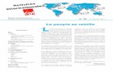 Le peuple se rebiffe L - cgt.frcgt.fr/IMG/pdf/newsletter_inter_n__21.pdf · plus concrètement depuis 2008 avec l’écla - tement de la crise financière d’abord - deve - nue crise