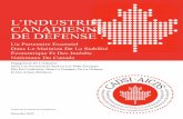 L’INDUSTRIE CANADIENNE DE DÉFENSE · Rapport sur l’acquisition militaire, présenté par l’AICDS | Page 2 L’Association des industries canadiennes de défense et de sécurité