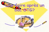Que faire après un bac STG? - lyc-zola.ac-aix-marseille.fr · •BTS Economie sociale et familiale •BTS SP3S (services et prestations ... –76% d’élèves de BTS proviennent