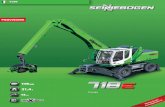718 M E FR - sennebogen.com · accumulateur hydraulique pour l'abaissement d'urgence des équipements et de la cabine en cas d'arrêt du moteur, protections contre la rupture de tuyaux
