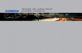 Guide de sélection poulie-moteur - frigoristes.fr · 1 TABLE DES MATIÈRES Conseils d'utilisation du guide de sélection p. 3 Températures de transport des denrées périssables