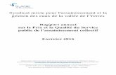 Syndicat mixte pour l'assainissement et la gestion des ...sudestavenir.fr/files/assainissement/1-SyAGE-AC-RPQS-2016.pdf · services publics d’eau et d’assainissement (SISPEA).