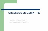 URGENCES EN GERIATRIE - ifpm20082011.free.frifpm20082011.free.fr/telecharger/pa/urgencesgeriatrique.pdf · peuvent être les seuls signes de pathologies graves z3/urgences spécifiques