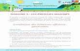Installation des ©oliennes offshore : g©n©ralit©s .MOOC UVED ‰NERGIES RENOUVELABLES â€“ Les