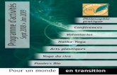 Programme d’activités - s487556704.siteweb-initial.frs487556704.siteweb-initial.fr/app/download/26091512/Programme... · Le guerrier pacifique et la conquête du mystère Vendredi