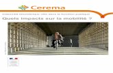 Quels impacts sur la mobilité - cerema.fr · Evaluation de l’’indemnité kilométrique vélo dans les ministères de la transition énergétique et de la cohésion des territoires