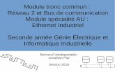 Module tronc commun : Réseau 2 et Bus de …homepages.laas.fr/bvandepo/files/comm/cours_comm_numbered.pdf · TP + QCM (Documents autorisés) 3. ... inter-processus via Sockets UDP/TCP