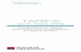 TARIFS - static.societegenerale.fr · dans le “Lexique” en fin de brochure. DATES DE VALEUR p.44. 6 CONDITIONS APPLIQUÉES AUX OPÉRATIONS BANCAIRES ENTREPRISES & ASSOCIATIONS