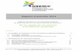 Rapport d’activités 2014 - Agriculture paysanne · Association Départementale pour le Développement de l'Emploi Agricole et Rural de la Loire ... journée avec une juriste sur
