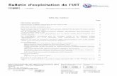 Bulletin d'exploitation de l'UIT - itu.int · Numéros d'appel sélectif de station de navire, ... Plan de numérotage des télécommunications publiques internationales ... Amendements