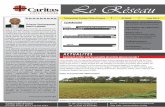 Le Réseau - caritas-ci.orgcaritas-ci.org/upload/uploadpic/LE_RESEAU_N°009_JUIN_2015_PDF0.pdf · alimentaire la basse productivité agricole et 24%assurée ... agricole pour 35%