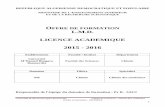 Licence academique Chimie de Matériaux- Mise en ...fs.univ-boumerdes.dz/Programmes d'études/chimie/Licence Chimie... · Université M’Hamed Bougara Boumerdès Intitulé de la