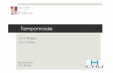 Tamponnade - Echographie – Dopplerultrasonographie-vasculaire.edu.umontpellier.fr/files/2013/12/CR... · PSGA ou coupe sous costale . Diagnostic positif d’épanchement : coupe