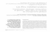 Synthèse des travaux de Medpine 4 Avignon 6-10 juin … · de recherche « Écologie des Forêts Méditerranéennes » (URFM) de ... nord et peu répandu en Afrique du Nord, P. canariensis