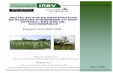 Rapport final 2004-2005 - irbv.umontreal.ca · lentement étant donné les contraintes à la régénération forestière qui y sont présentes. Ces ... collaboration entre la SÉPAQ