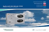 Compresseur Scroll Inverter Fluide Frigorigène R410a …comatec-groupe.com/files/Syscroll-20-30-Air-EVO-FR.1115.pdf · 4 Filtre déshydrateur Bi-flux 5 Voyant liquide 6 Détendeur