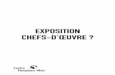 EXPOSITION CHEFS-D’ŒUVRE - centrepompidou … · 3 — chefs-d’Œuvre ? i dossier pedagogique i approches sommaire 1. exploiter l’exposition « chefs-d’Œuvre ? » avec des