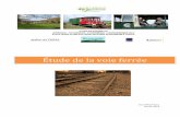 Étude de la voie ferrée - Saint-Brieuc Agglomération · à reposer une voie ferrée entre Pontarlier et Métabief dans le département du Doubs. On note aussi, mais avec une autre