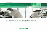Programme des stages 2009 - bio-rad. Centre de Formation Biologique â€¢ Agr©© formation ... contaminants