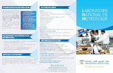 LNM.pdf · MISSIONS DU LNM Le Laboratoire National de Métrologie (I-NM) est une unité spécialisée faisant partie du réseau du Laboratoire Public d'Essais et d'Etudes (I-PEE).