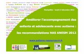 Contexte - Centre Ressources Autisme Languedoc … · évaluer les besoins et ressources individuels de ... aussi, dans la mesure du possible, dans un cadre collectif avec une optique