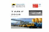 TARIF 2018 - genetti.ch · 1- Graviers et graves 3- Adjuvants et bétons spéciaux 2 -Bétons 4- Transports et pompages tarif officiel, Riddes le 01.01.18 page 1/4 ... TRC4 camion