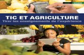 TIC ET AGRICULTURE - CTA Publishing .Les TIC disposent dâ€™un potentiel ind©niable pour renforcer