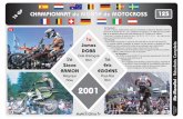 EUROPE CHAMPIONNAT du MONDE de …memotocross.fr/downloads/2cm-2001-125-res-complet.pdf · 2017-12-07 · En 2001, la Dorna, ... Eric SORBY et Serge GUIDETTY se retrouvent respectivement