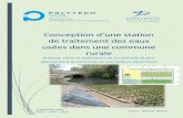 Conception d’une station de traitement des eaux …memoires.scd.univ-tours.fr/EPU_DA/LOCAL/2015PIND... · Con eption d’une station de traitement des eaux usées dans une commune