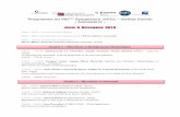 Symposium JeCCo Programme MAJ14102015 - Institut … · 11h10 – 11h50: Jacques Amar, équipe Rémy Burcelin ... Cardiovasculaires - Toulouse) Microbiote et maladie cardiometabolique.
