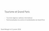 Tourisme et Grand Paris - ateliergrandparis.fr GrandParis.pdf · gés concernant le rôle du tourisme clans une grande capitale: le touriste, individuel notamment, ... Sausset, Iui