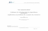 Politiques de sélection dans les algorithmes génétiques ...nakechb.free.fr/rapports_projets/rapport_m1_2010_voyageur_commerc… · U.F.R. des Sciences et Techniques Université