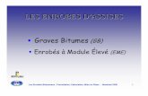 LES ENROBES D’ASSISES - Bitume Québec · ÂConnaissance du contexte de développement ... Vérification de la formulation (peu de modification des propriétés) Incitation forte