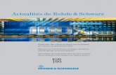 Actualités de Rohde & Schwarzcdn.rohde-schwarz.com/.../magazin/NEUES_190_f_Web.pdf · Optimisation de la couverture dans les zones d’ombre par les émetteurs UHF compacts de faible