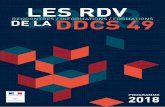 Les RDV - maine-et-loire.gouv.fr · Nous avons le plaisir de vous présenter le nouveau programme d’accompagnement de la Direction départementale de la cohésion sociale (DDCS)