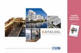 KATALOG. - kp1.fr · • Dalle préfabriquée de faible épaisseur (5 cm minimum) permettant la réalisation ... • Dimensionnement optimisé pour chaque chantier • Processus industriel