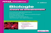 PARAMÉDICAL 2e Biologie - decitre.fr · les programmes de 1re et terminale S Entraînement aux épreuves écrites Exercices QROC QCM Planning ... – Coloration noire des lipides