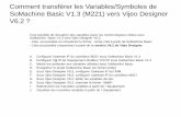 Comment transférer les Variables/Symboles de … · E. Sous Vijeo Designer V6.2, configurer l’adresse IP de l’IHM F. Sous Vijeo Designer V6.2, configurer l’adresse IP du contrôleur