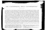 LE CANTIQUE DES CANTIQUES' - jesusmarie.free.frjesusmarie.free.fr/bible_fillion_cantique_des_cantiques.pdf · 1 «Moneo, disait Origène, Oomment.inOant., retur. D Prolog., et conslllum
