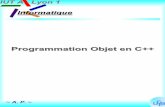 Programmation Objet en C++ - olazo.free.frolazo.free.fr/IUT/Cours/cours c++ objet.pdf · IUT A Informatique ~ POO en C++ ~ Chapitre 1 UC LB 26 ObjetObjet Un objet est une entité