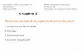 Réalisation de la classe Lampe - dbenmerzoug.e …dbenmerzoug.e-monsite.com/medias/files/l1-ipo-chap2-partie1-.pdf · Département MI Introduction à la Programmation Objet Chapitre