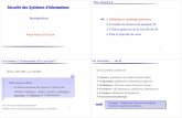 Introduction - Equipe IRTirt.enseeiht.fr/anas/cours/intro.pdf · Critères généraux de la sécurité des SI 4. Plan et objectifs du cours 3 ... Un système d'information est vulnérable